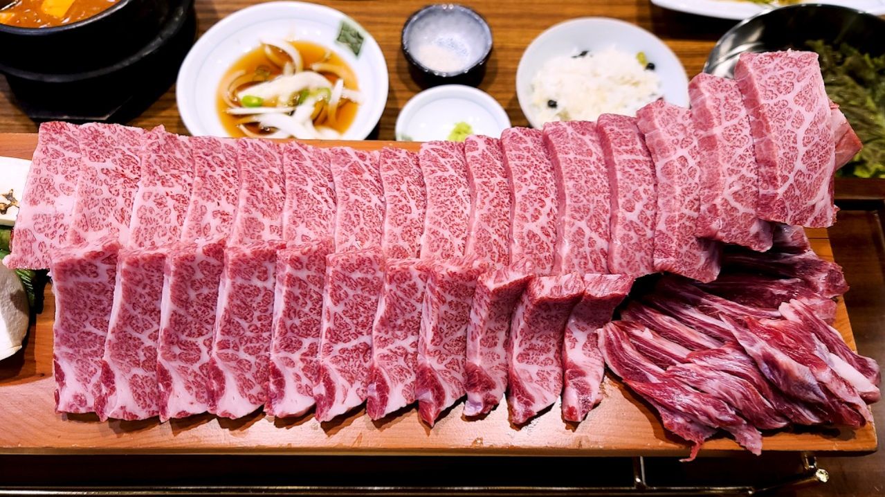 Потрясающее гигантское говяжье ребро, Гигантский стейк-фест Корея