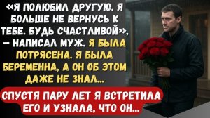 Я была потрясена, я была беременна, а он об этом даже не знал...