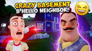ШОУ ПРИВЕТ СОСЕД!ТЁМНАЯ КЛАССИКА!ИГРА HELLO NEIGHBOR MOD KIT ПРОХОЖДЕНИЕ МОДА Crazy Basement!