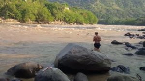 Колумбия. Рыбалка с берега на Магдалене