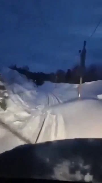 СНЕГ ПОЕЗДУ НЕ ПОМЕХА #поезд #train #поездка #shorts #short
