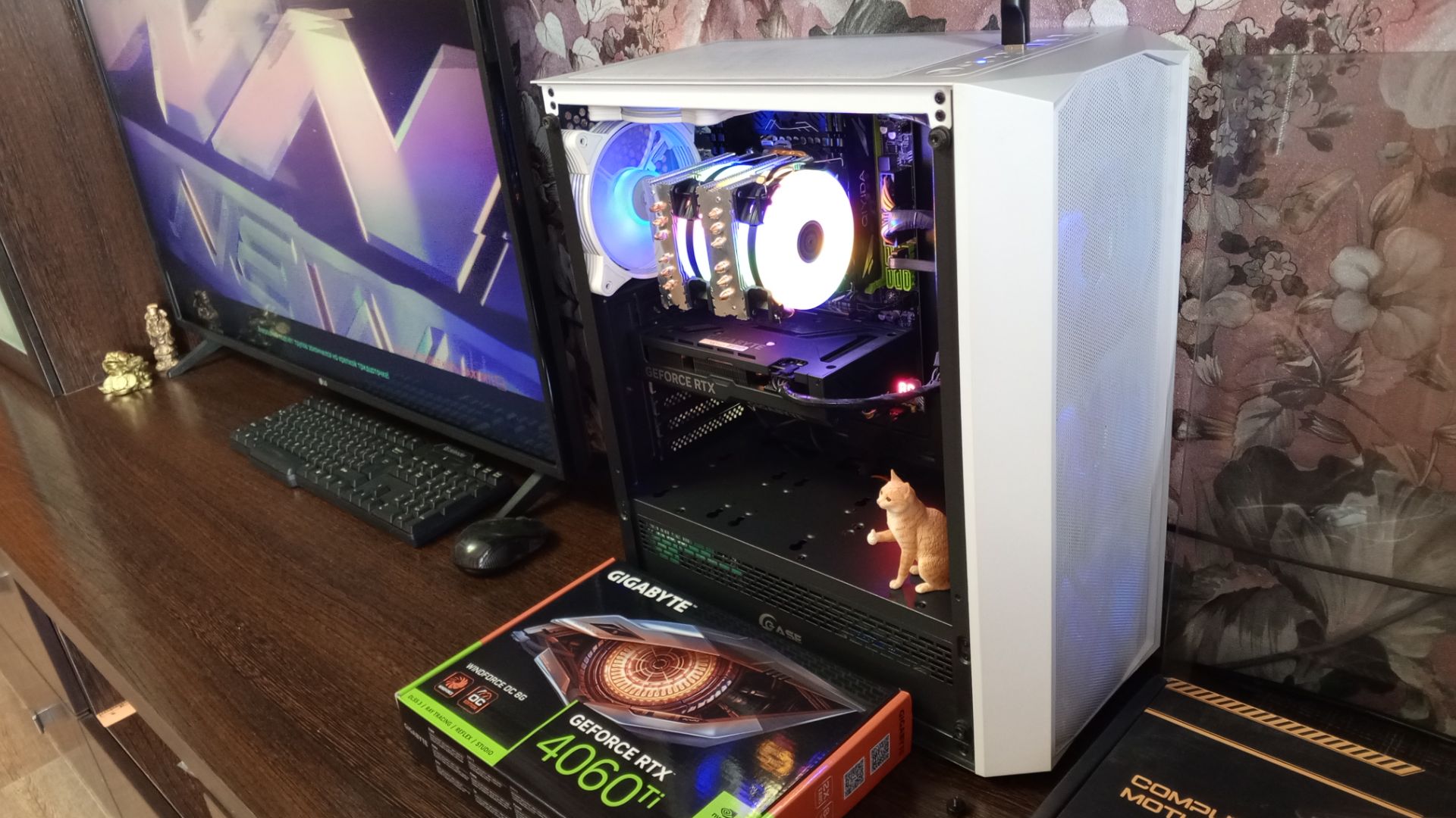 Игpoвoй пк Х99 + E5 2680 V4 + RTX4060Ti