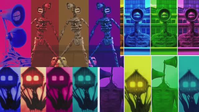 СИРЕНОГОЛОВЫЙ Против ГИГАНТСКИХ МАШИН И ПОЕЗДОВ 