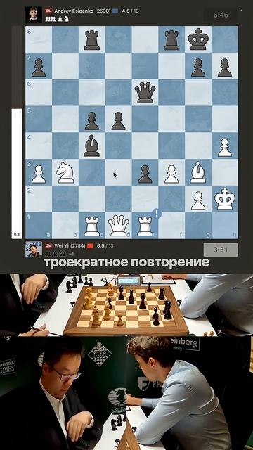 Делай так, когда мало времени на часах #шахматы #chess
