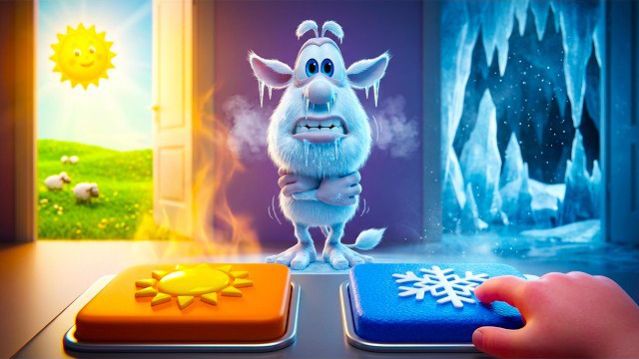 Буба / Снег или Солнце? Мультики для детей