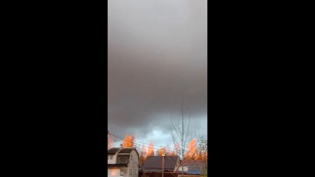 Осень золотая в октябре на даче 2022