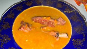 Гороховый суп - сегодня у нас такой вариант.