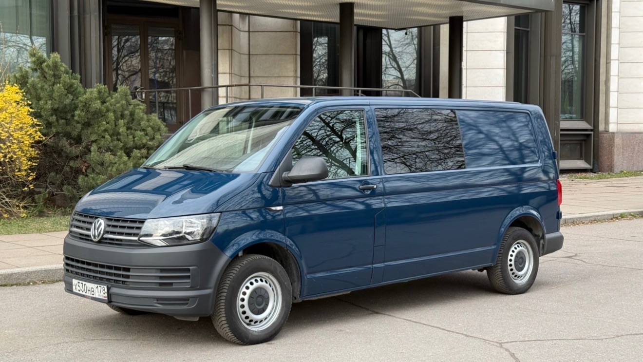 VW T6 пробег 400 а он КАК НОВЫЙ!