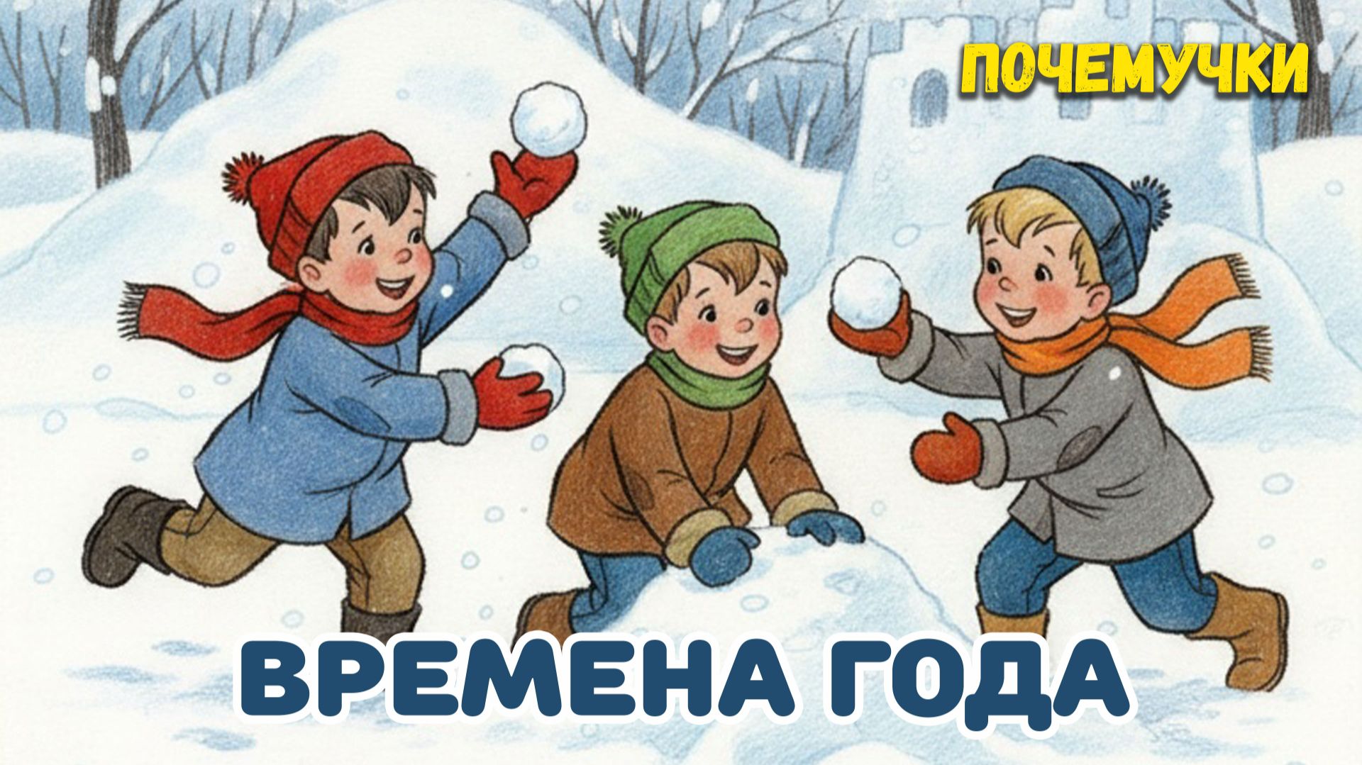 Времена года  Почемучки  Детские песни