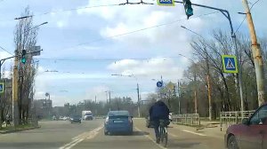 Воронеж : Безумный велосипедист...