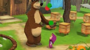 Маша и Медведь. Маша гуляет, Медведь идет на рыбалку. Для детей. ч 15