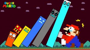 😱 МАРИО ПЫТАЕТСЯ ПРОЙТИ УРОВНИ GEOMETRY DASH! (Easy → Insane Demon)