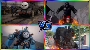 МУЛЬТИКИ ПРО ПАРОВОЗИКИ Томас Мутант против Доброго Поезда 🚂 БИТВА МОНСТРОВ