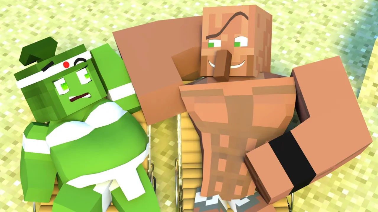 Школа монстров: История любви зомби. Майнкрафт Мультик