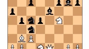 Лучшая партия матча 1978 года Карпов - Корчной