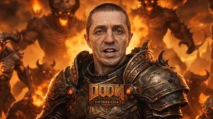 По мотивам игры Doom the Dark Ages.Сгенерировано ии