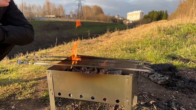 Весенние шашлыки. Природа