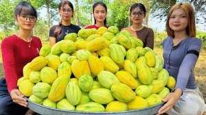 Как приготовить свежее зеленое манго с солью чили и соусом по рецепту. Кухня Азии