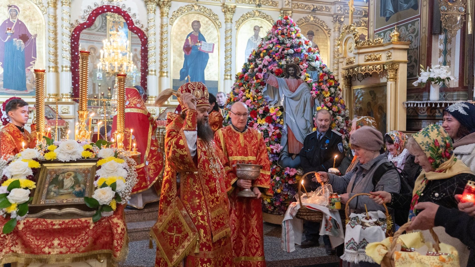 Пасха Христова в Кафедральном соборе г. Сыктавкара