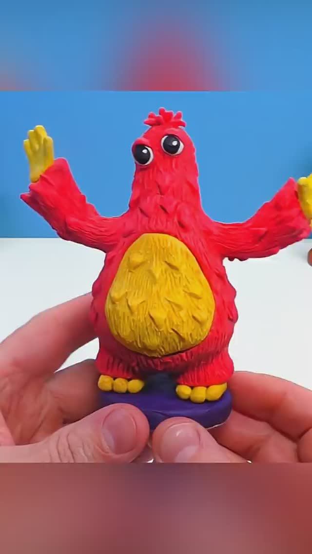 Как сделать Чам Чомпкинса Poppy Playtime #diy #clayart