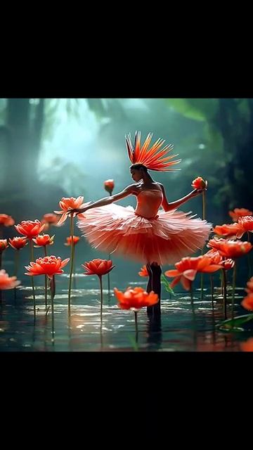 Красивая девушка из Астрала. Женская Магия ИИ. Арт. нейросеть #магия #ИИ #нейросеть #AI #арт #подиум