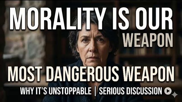 Why Morality Is Our Most Dangerous Weapon