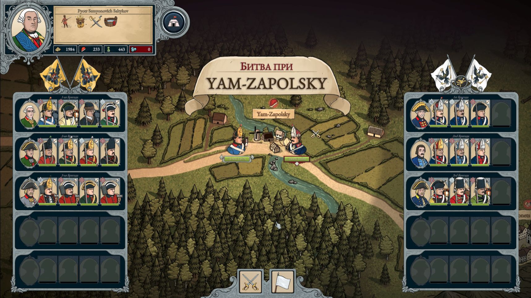 Master Of Command : Сражение под Ям-Запольским. Пруссия против России.