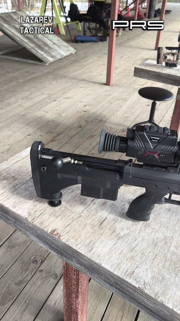 Снайперская винтовка Desert Tech SRS A2 в 338 Lapua Magnum с тепловизором #Shorts