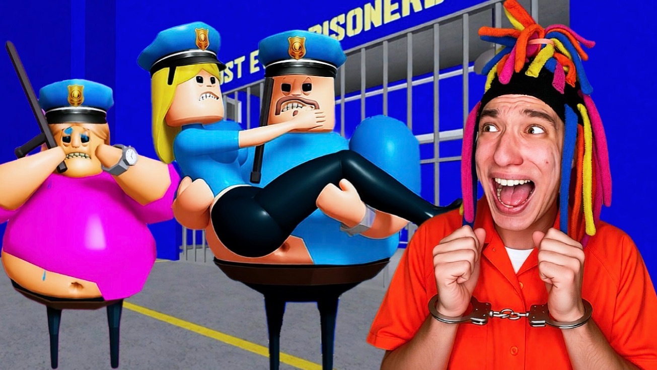 КИТАЙКА И ПОБЕГ ОТ БАРРИ И ЕГО ЛЮБОВНИЦЫ В ROBLOX!