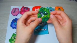 Новые монстриксы из Магнита коллекция 2026, распаковка пакетиков Монстрики, ищем редкие Монстриксы