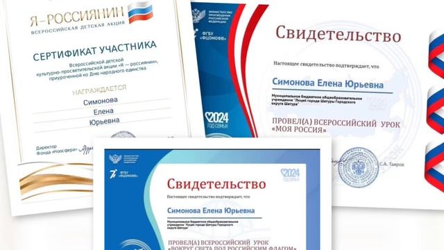 Симонова Е.Ю ( Видеовизитка)