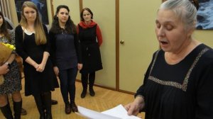 ШЕХАНОВА Татьяна Поэтический вечер Биб-ка Иностр.лит.окт