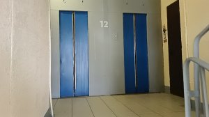 два пассажирских лифта OTIS.V=1 m/s,Q=400 kg