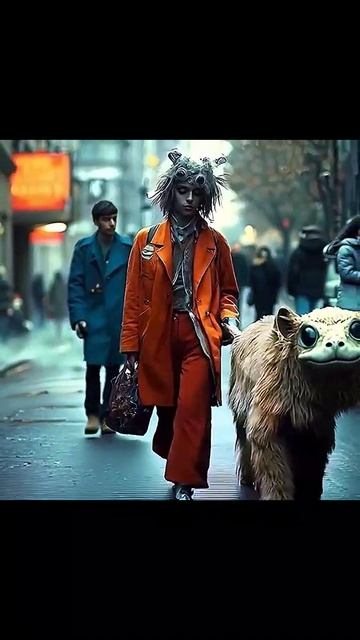 Дама с собачкой. Красивое астральное фэнтези. ИИ. Арт нейросеть. фэнтези реальность фэнтези ИИ