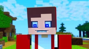 Лучшие моменты на пляже в Майнкрафте, мультфильм