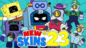 ASH ПРОТИВ BARLEY: НОВЫЕ ИДЕИ СКИНОВ — BRAWL STARS АНИМАЦИЯ #23