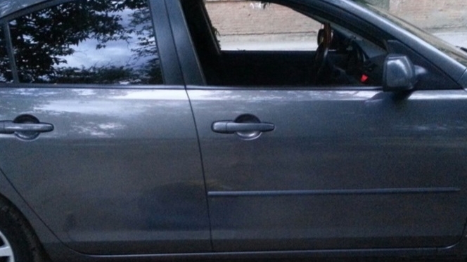 Mazda 3 Bk Снятие молдинга двери