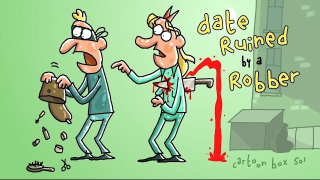 Отличный способ справиться с ограблением   Коробка с мультфильмами 1  Веселые мультики