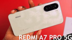 Redmi A7 Pro 5G первый обзор на русском
