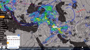 Циклон из Средиземного моря принесет дожди на Ближний Восток. Прогноз погоды с 17 по 21 апреля