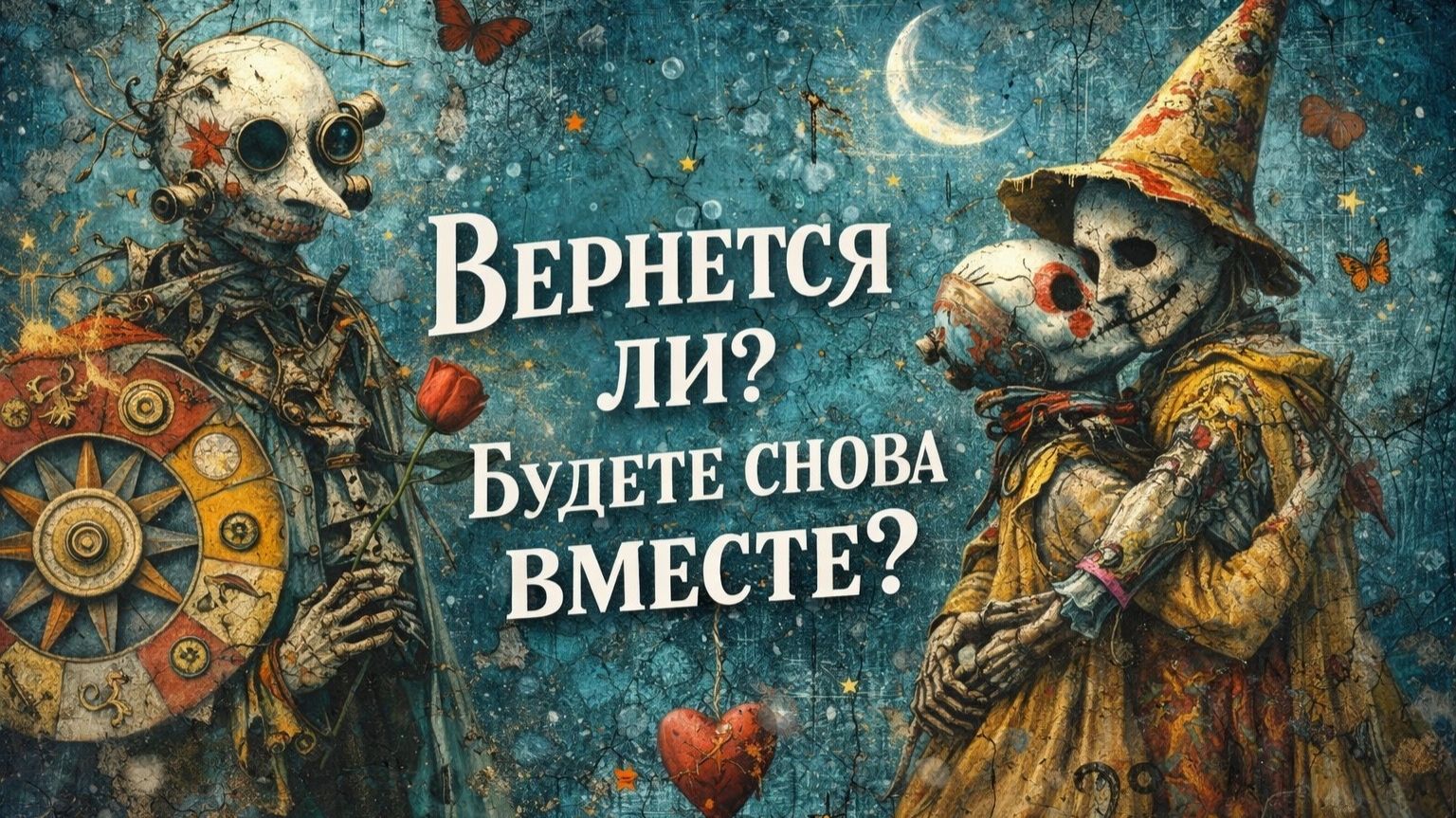 Вернётся ли? Будете ли снова вместе? Гадание Tarot расклад онлайн