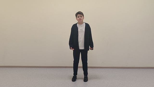 Дудиев Михаил Василий Теркин отрывок А. Твардовский. Театральное отделение СПбДШИ им.М.И.Глинки