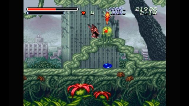 Super Nintendo (Snes) 16-bit Majuu Ou Stage 3 Прохождение За Гарпию