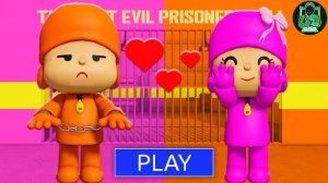 ИСТОРИЯ ЛЮБВИ ЗАКЛЮЧЕННОГО ПОКОЙО и ДЕВУШКИ ПОКОЙО в ПОБЕГЕ ИЗ ТЮРЬМЫ БАРРИ #obby #roblox