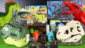 ИГРУШКИ динозавры РАСПАКОВКА. Видео для детей игровые мультики