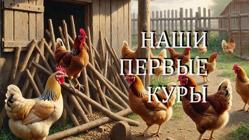 НАШИ ПЕРВЫЕ КУРЫ-НЕСУШКИ