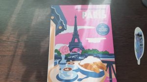 Обзор раскраски по номерам  Paris от Caroline Drogo