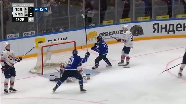 КХЛ. Торпедо_Металлург матч 4 1504. Ошибка в обороне и Торпедо едет в Магнитогорск. Эмоции Кручинина