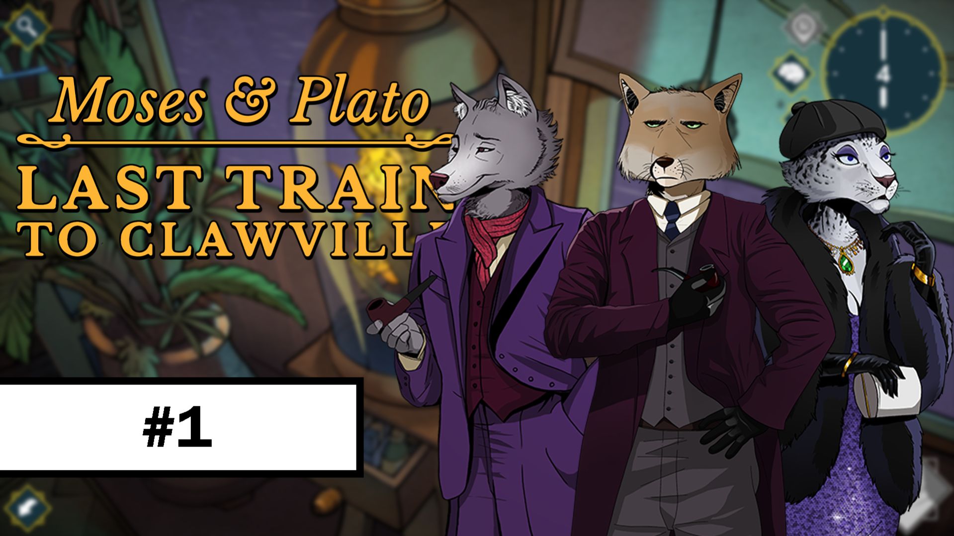 Moses & Plato - Last Train To Clawville ➤ ПРОХОЖДЕНИЕ НА РУССКОМ БЕЗ КОММЕНТАРИЕВ | Часть 1