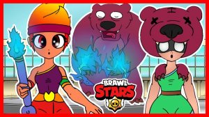 AMBER И NITA — BRAWL STARS АНИМАЦИЯ